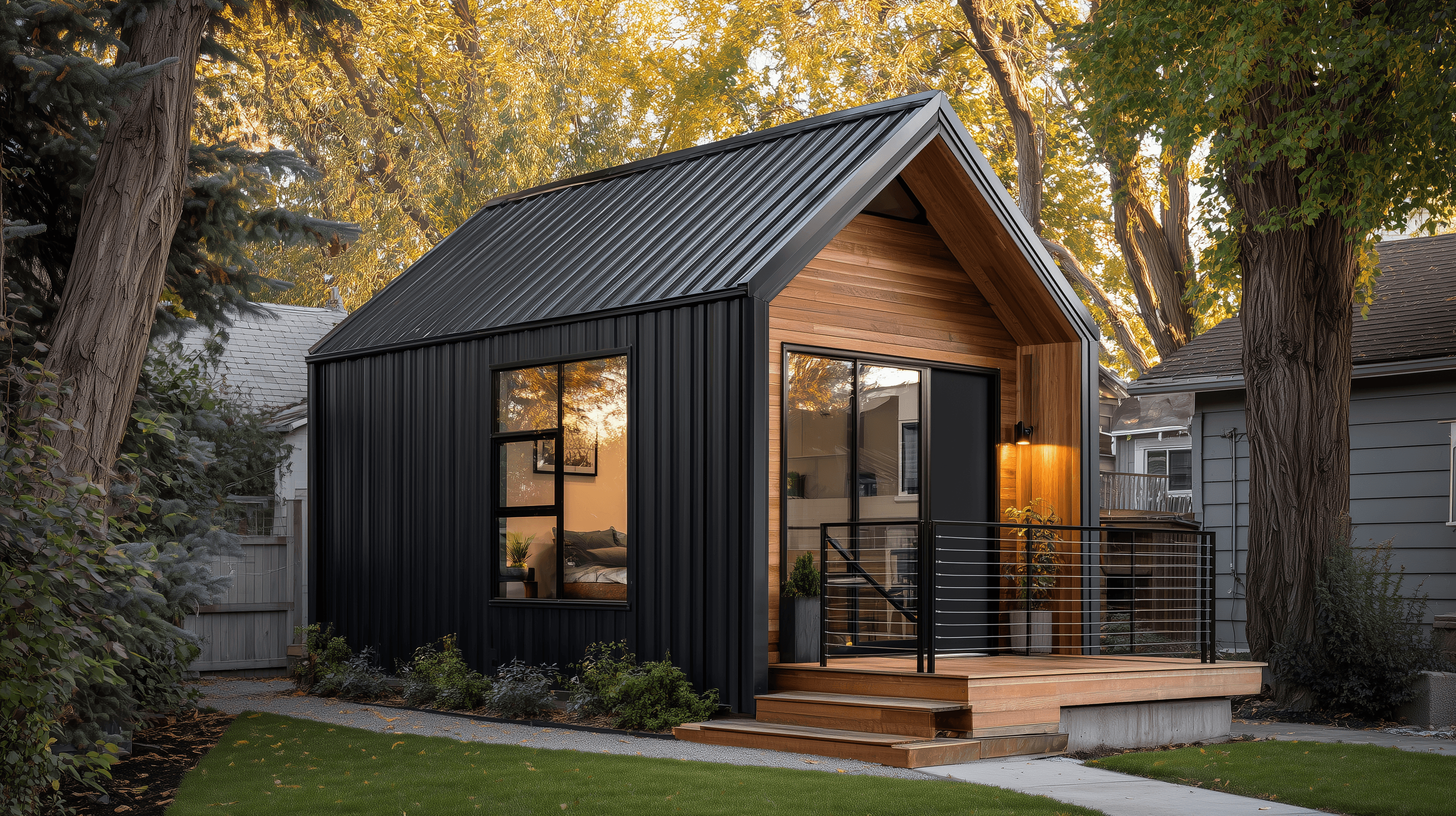 The Studio ADU - NobleRefuge prefab cabin