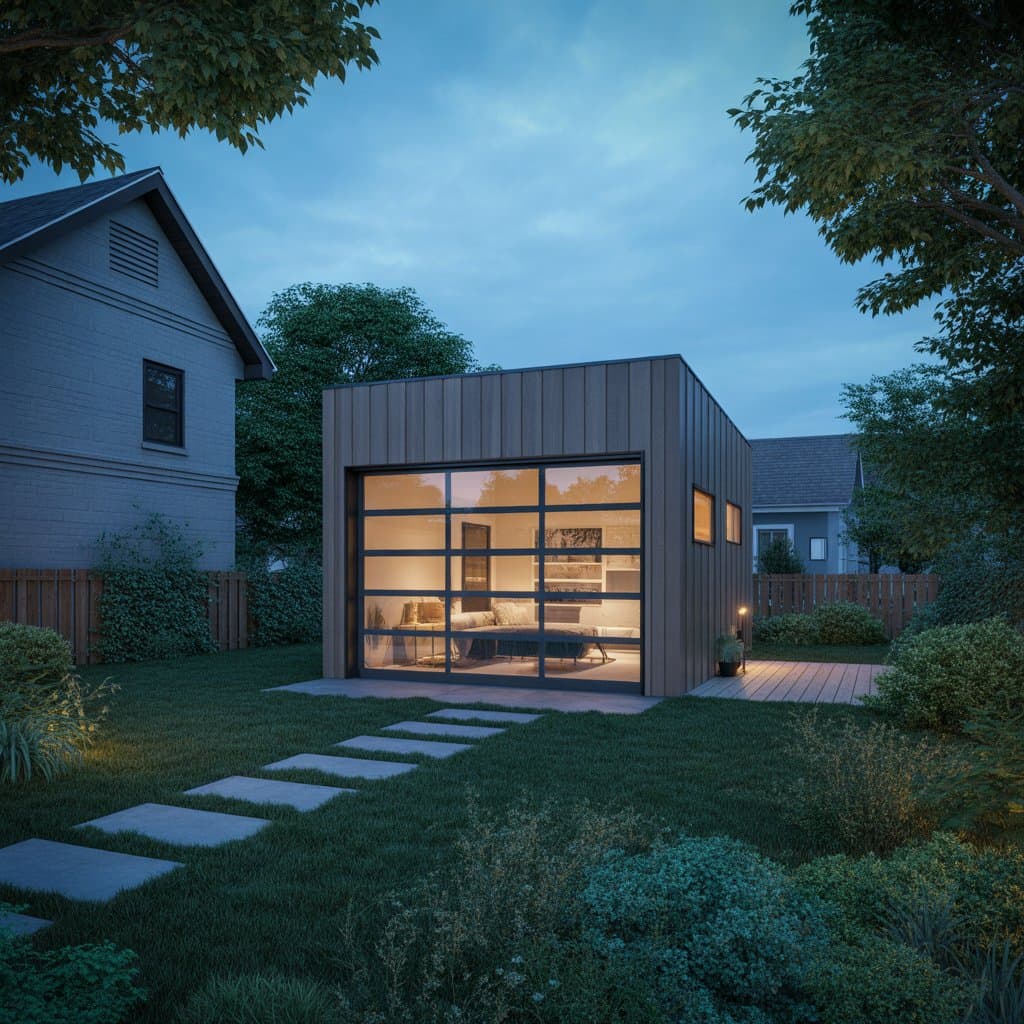 The Studio ADU prefab cabin by NobleRefuge